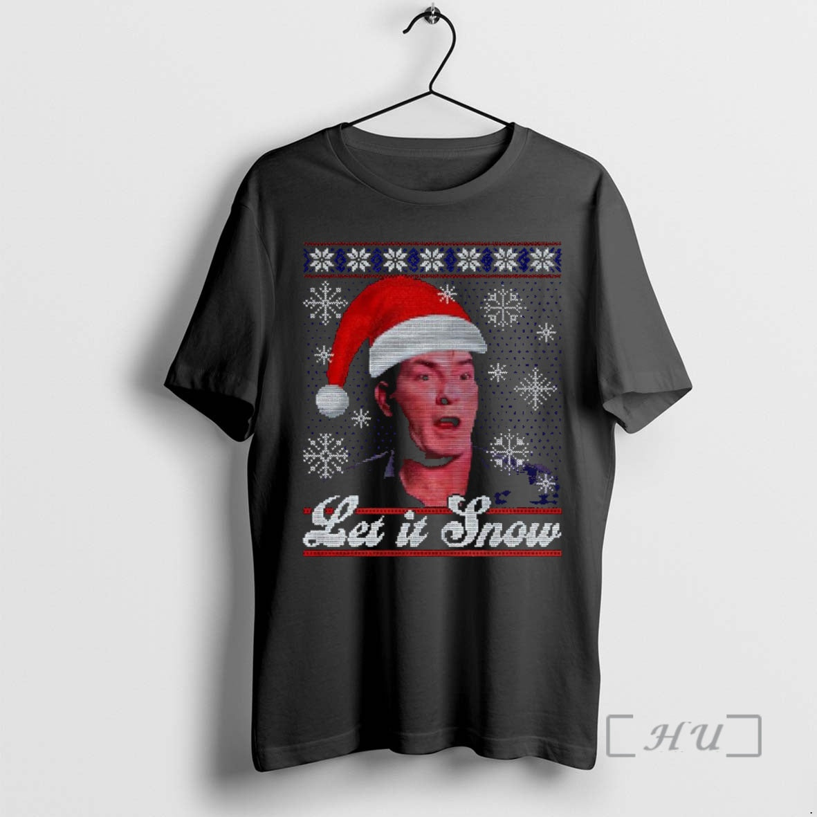 Officials Let It Snow Tacky Snowflakes Christmas