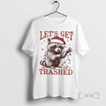 Officials Lets Get Trashed Christmas Raccoon T Shirt Sweater