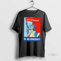 Officials Liberty Of Statue Unwilling Participant Of An Idiocracy Retro Premium Tee Shirt Sweater