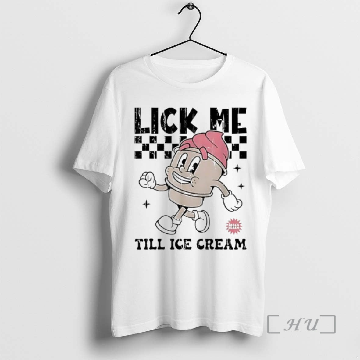 Officials Lick Me Till Ice Cream Character Premium T Shirt Sweater