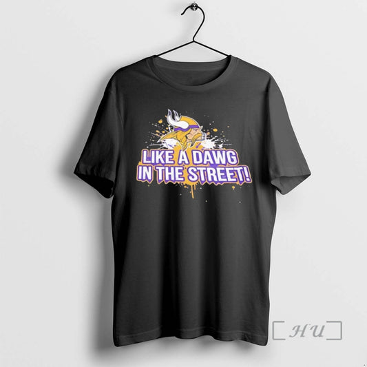 Officials Like A Dawg In The Street Minnesota Vikings Premium T Shirt Sweater
