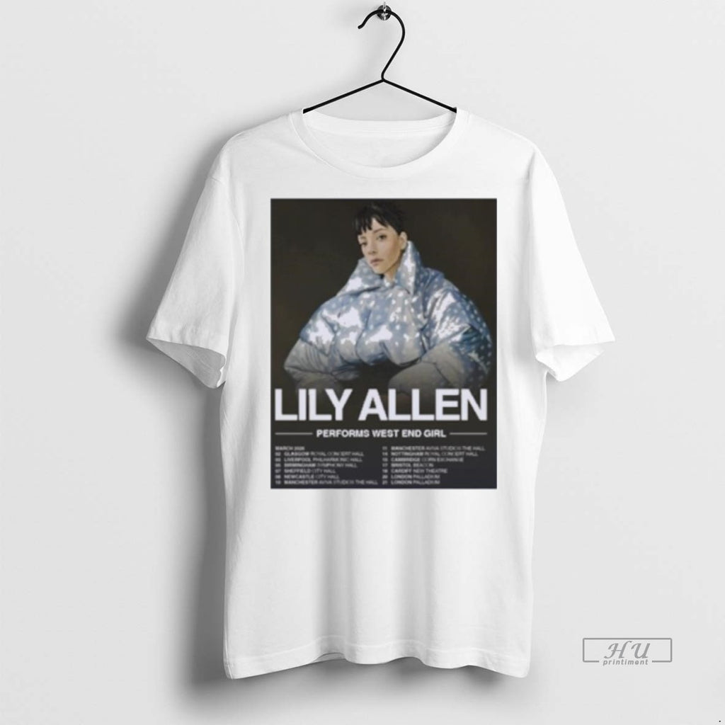 Officials Lily Allen West End Girl Tour 2026 Premium Tee Shirt Sweater