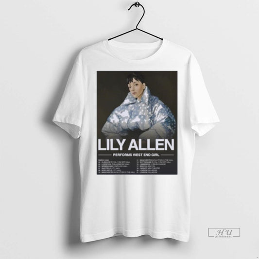 Officials Lily Allen West End Girl Tour 2026 Premium Tee Shirt Sweater