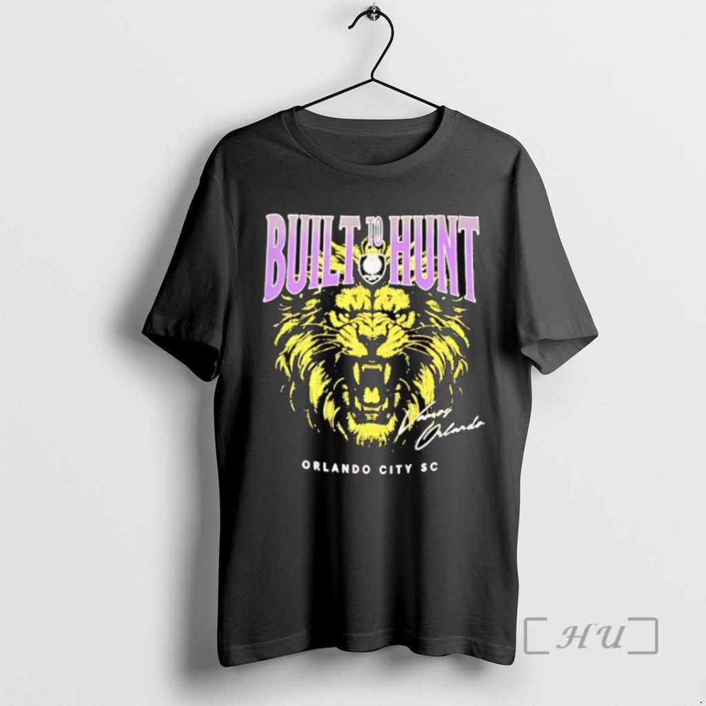 Officials Lion Built To Hunt Orlando City Sc Vamos Orlando T Shirt Sweater