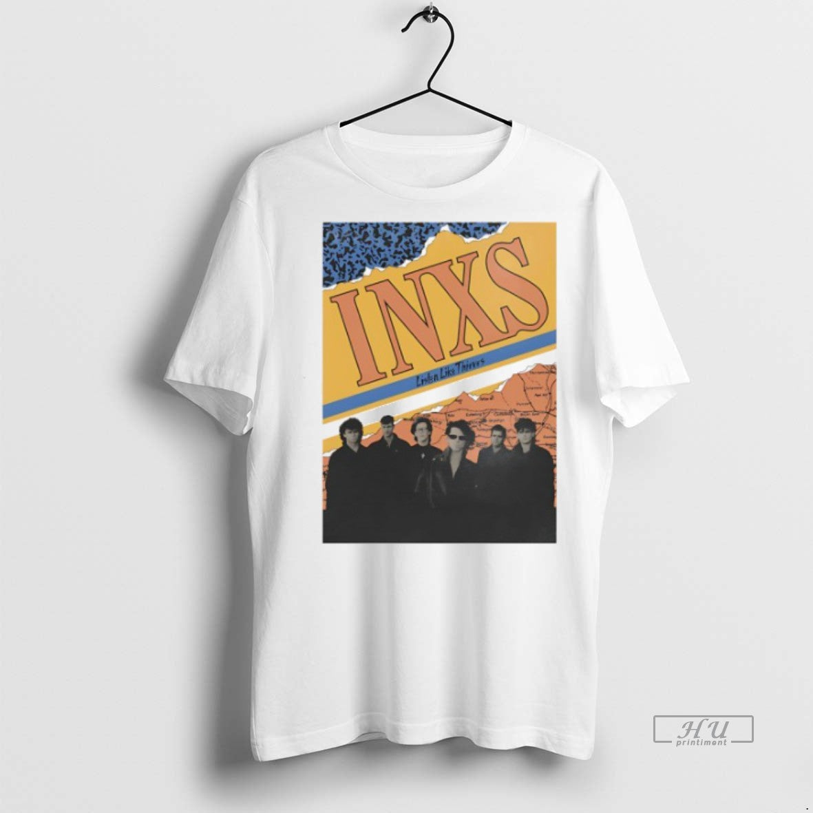 Officials Listen Like Thieves Inxs Graphic Tee Shirt Sweater