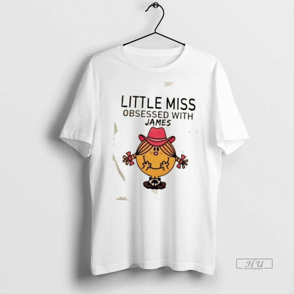 Officials Little Miss Obsessed With James Premium Tee Shirt Sweater