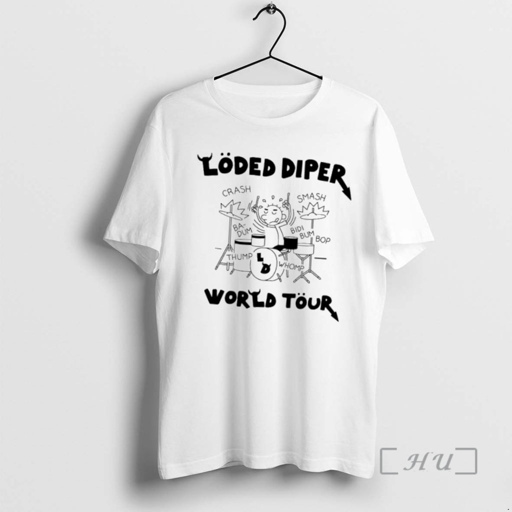 Officials Loded Diper World Tour T Shirt Sweater