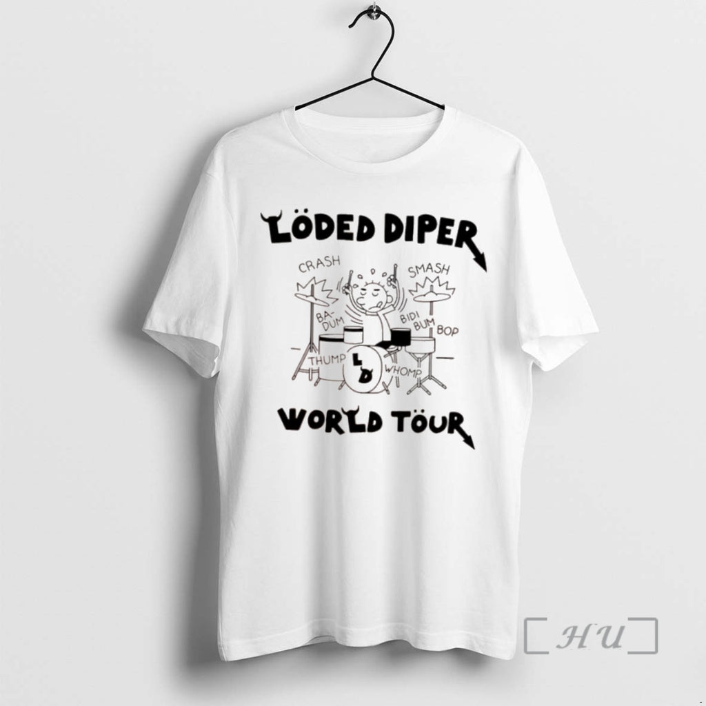 Officials Loded Diper World Tour Thump Whomp T Shirt Sweater