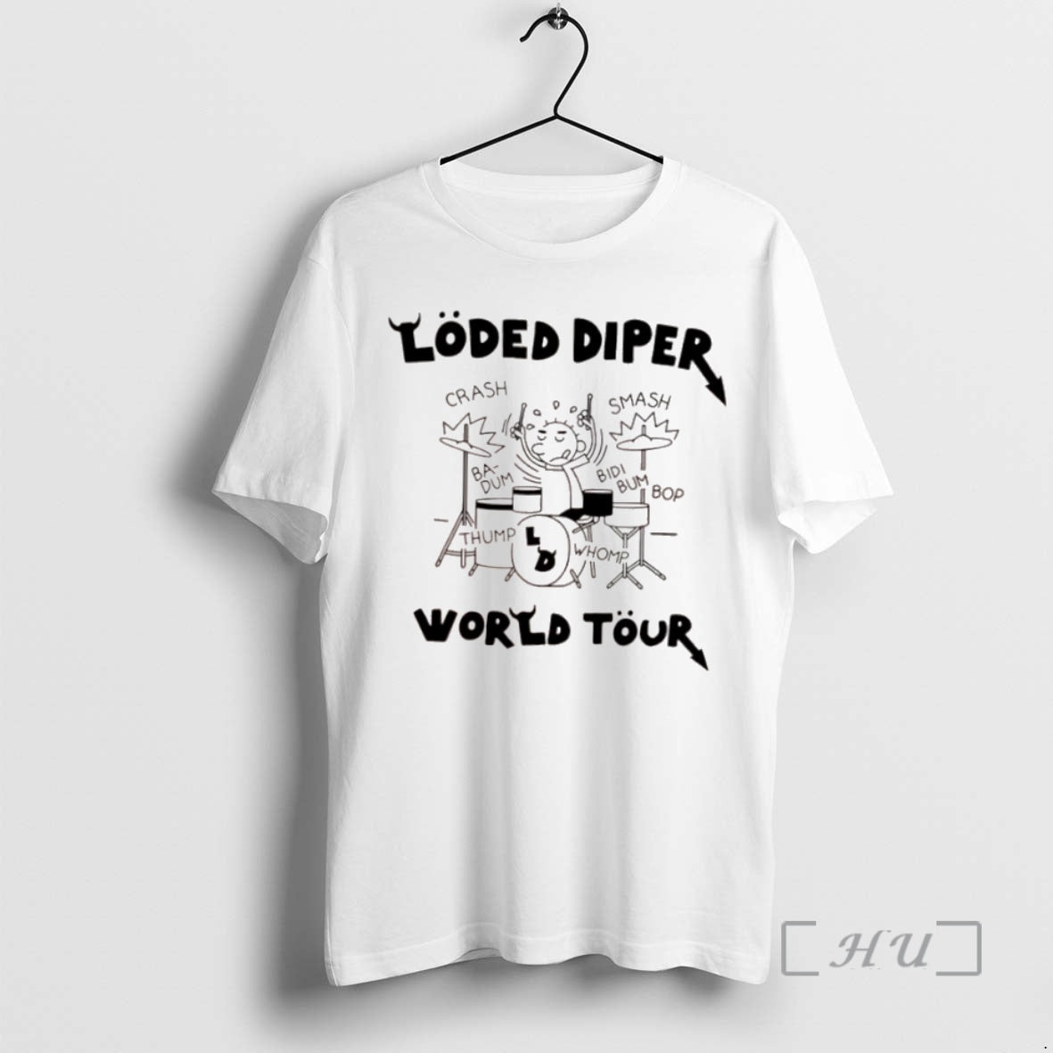 Officials Loded Diper World Tour Thump Whomp T Shirt Sweater