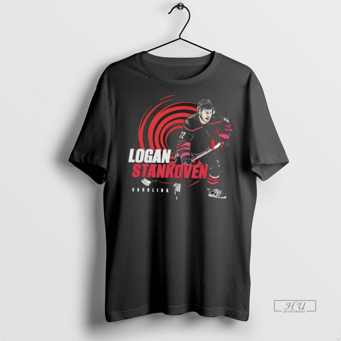 Officials Logan Stankoven Nhl Carolina Hurricanes Player Vintage Tee Shirt Sweater