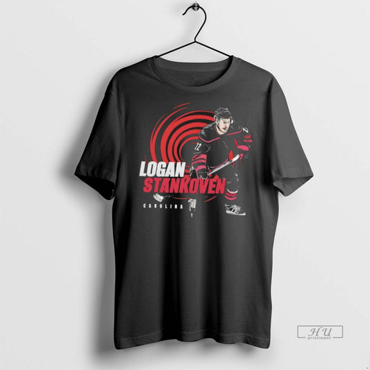 Officials Logan Stankoven Nhl Carolina Hurricanes Player Vintage Tee Shirt Sweater