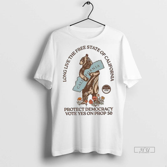 Officials Long Live The Free State Of California Premium Tee Shirt Sweater