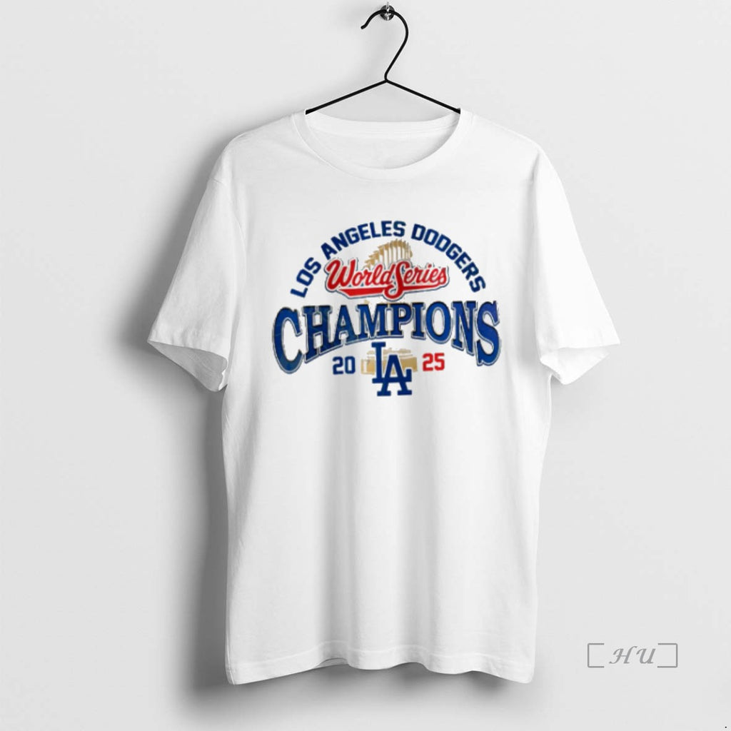 Officials Los Angeles Baseball 2025 World Series Champions Premium T Shirt Sweater Hoodie 2