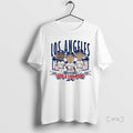 Officials Los Angeles Baseball Back To Back World Champs Caricatures Signatures Premium T Shirt Sweater