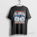 Officials Los Angeles Baseball Capital Of The World Back To Back Champions