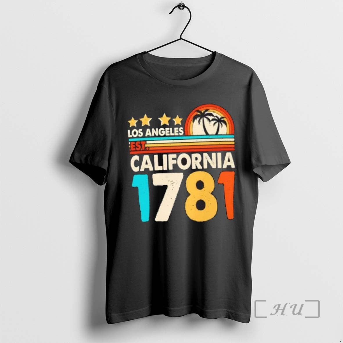 Officials Los Angeles California 1781 Retro Tee Shirt Sweater