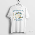 Officials Los Angeles Chargers Charger Power 2 Sided Graphic Tee Shirt Sweater