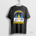 Officials Los Angeles Chargers X Gnomes Xmas Christmas Premium Tee Shirt Sweater