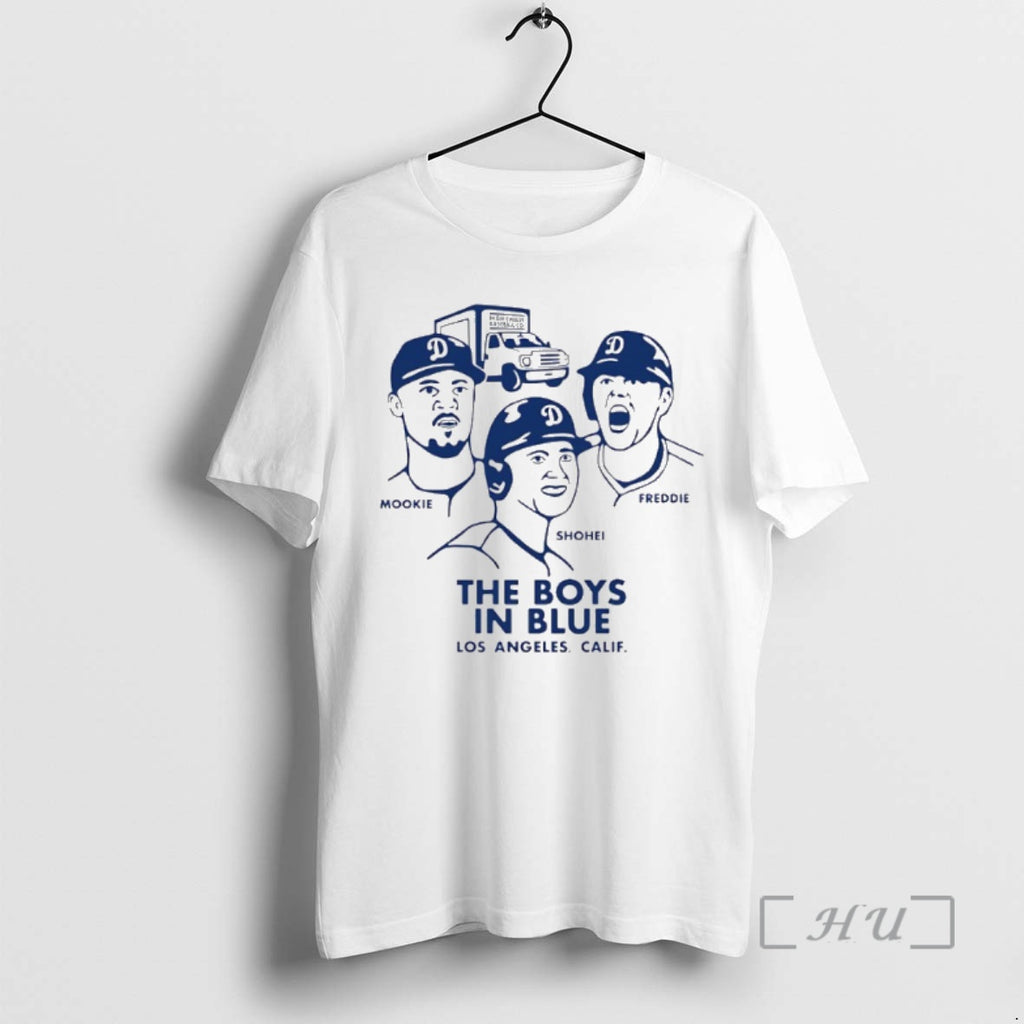 Officials Los Angeles Dodegrs The Boys In Blue T Shirt Sweater