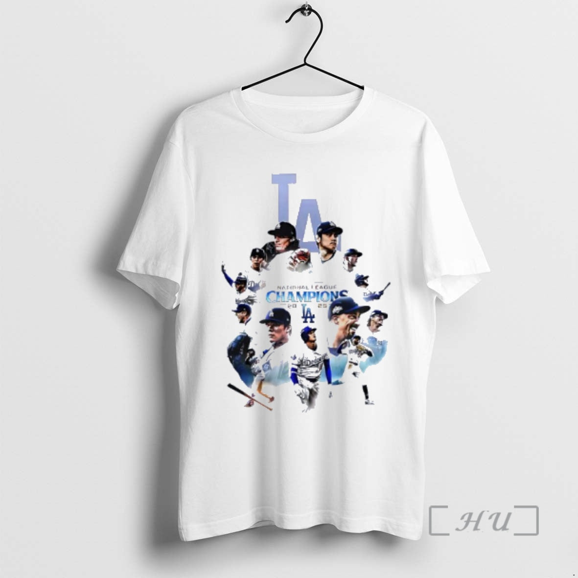 Officials Los Angeles Dodger Team National League Champions 2025 Premium T Shirt Sweater