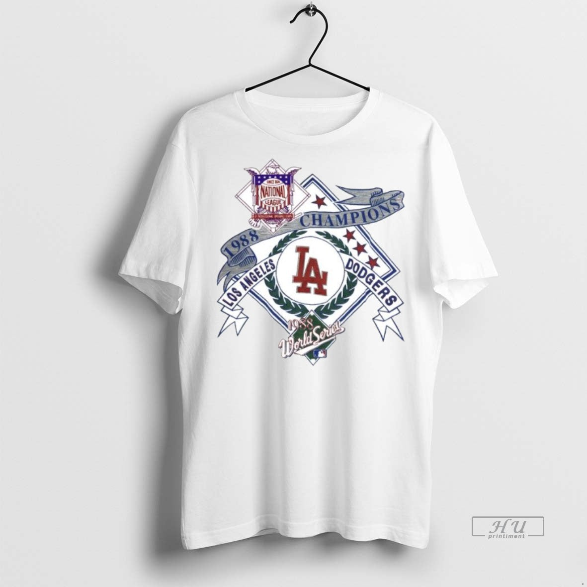 Officials Los Angeles Dodgers 1991 World Series Champions Ornaments Premium Tee Shirt Sweater