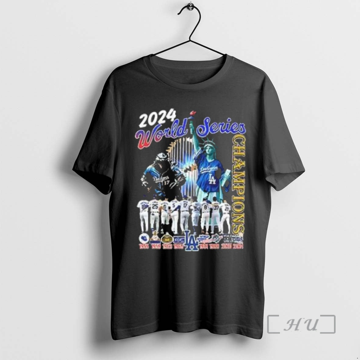 Officials Los Angeles Dodgers 2024 Baseball Usa World Series Champions Premium T Shirt Sweater