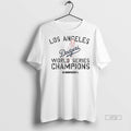 Officials Los Angeles Dodgers 2024 World Series Victory Premium Tee Shirt Sweater