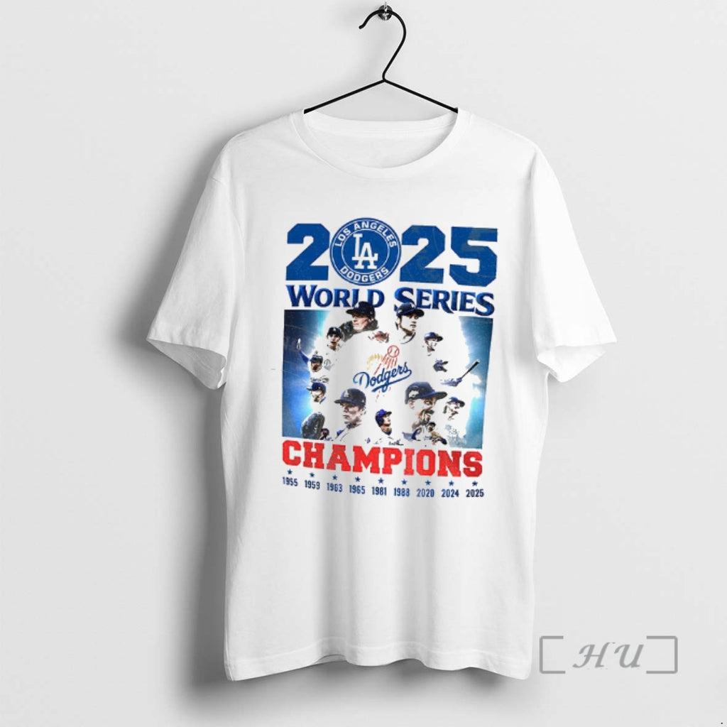 Officials Los Angeles Dodgers 2025 Back To Back World Series Champions 1955 2025 Premium