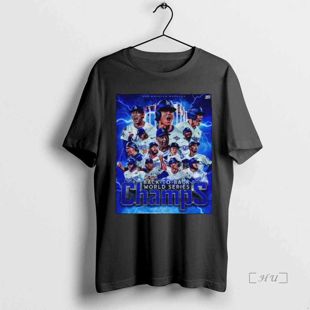 Officials Los Angeles Dodgers 2025 Champs World Series Hands Up Premium T Shirt Sweater