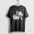 Officials Los Angeles Dodgers 2025 La Gloves Rings T Shirt Sweater