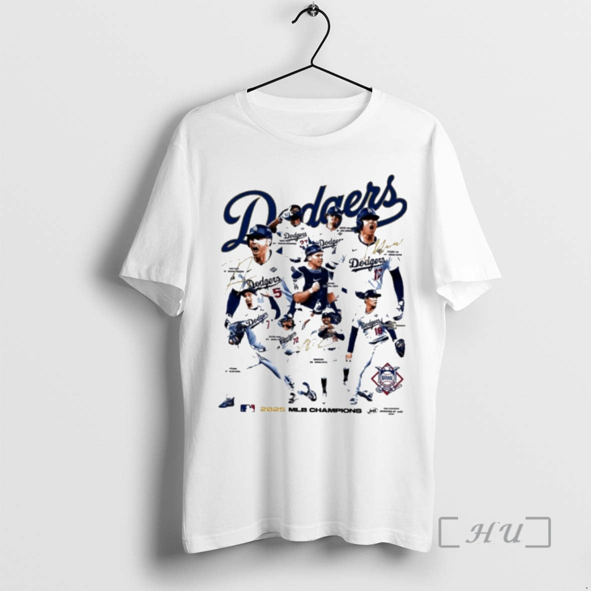 Officials Los Angeles Dodgers 2025 Mlb Champions Signatures