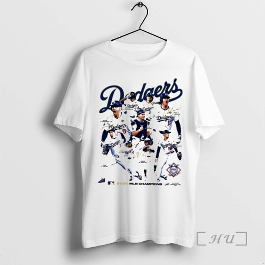 Officials Los Angeles Dodgers 2025 Mlb Champions Signatures