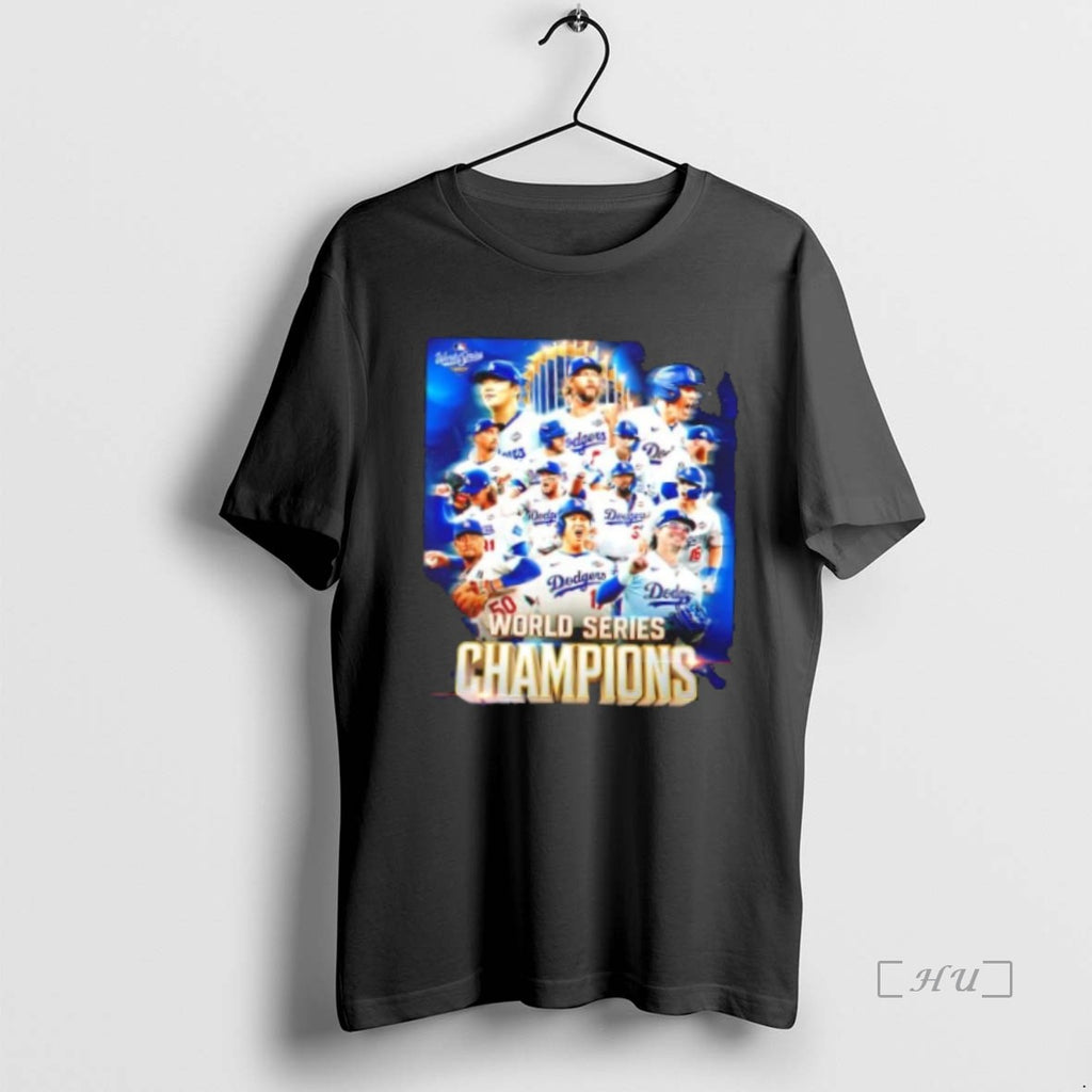 Officials Los Angeles Dodgers 2025 World Champions Premium T Shirt Sweater