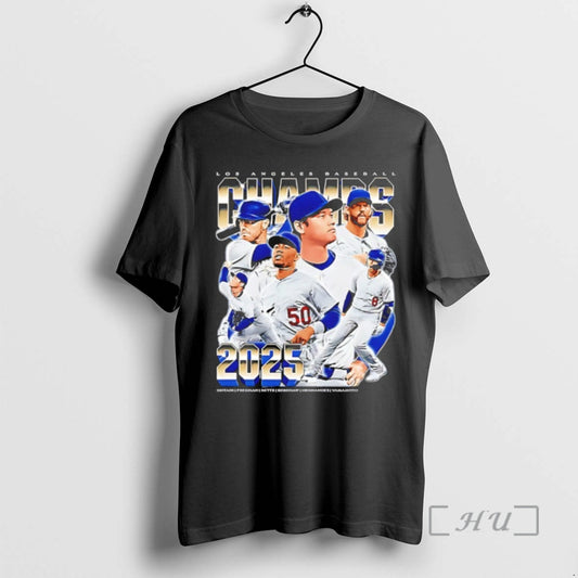 Officials Los Angeles Dodgers 2025 World Champs Player Collage Vintage Premium T Shirt Sweater