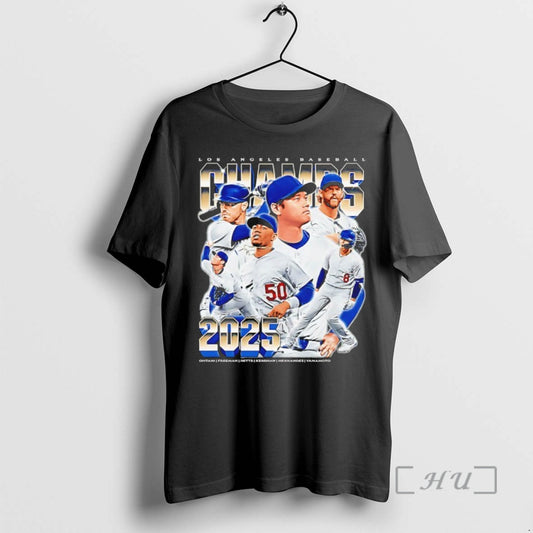 Officials Los Angeles Dodgers 2025 World Champs Vintage Graphic Premium T Shirt Sweater