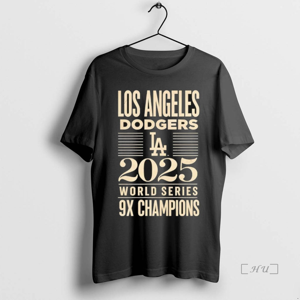 Officials Los Angeles Dodgers 2025 World Series 9x Champions Premium T Shirt Sweater