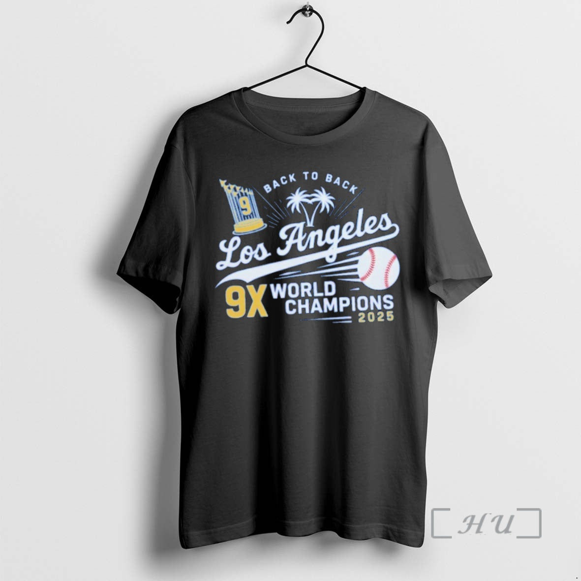 Officials Los Angeles Dodgers 2025 World Series Back To Back Champions Premium T Shirts Sweater