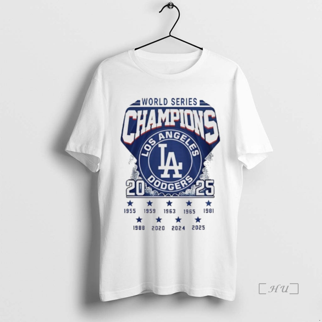 Officials Los Angeles Dodgers 2025 World Series Champions 9 Time Premium T Shirt Sweater