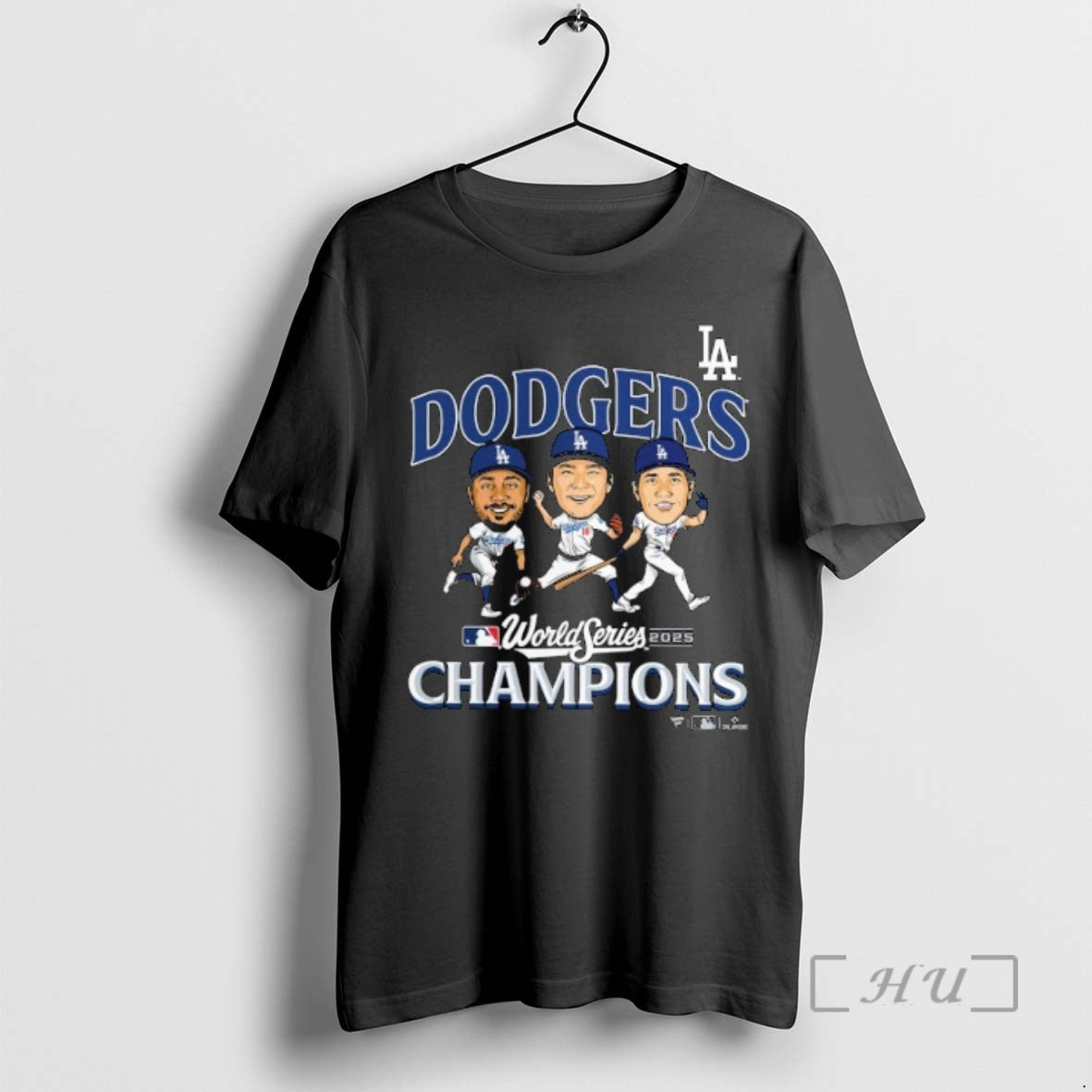 Officials Los Angeles Dodgers 2025 World Series Champions Appeal Play Caricature Premium T Shirt Sweater