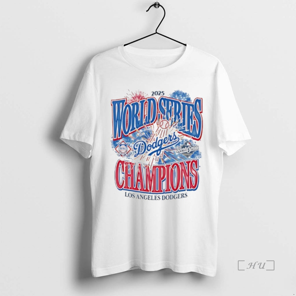 Officials Los Angeles Dodgers 2025 World Series Champions Franklin Premium T Shirt Sweater