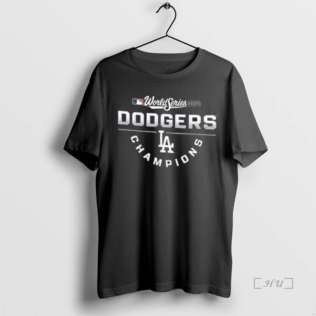 Officials Los Angeles Dodgers 2025 World Series Champions Jersey Roster 2 Sided