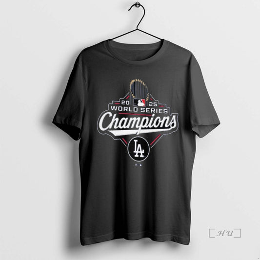 Officials Los Angeles Dodgers 2025 World Series Champions Logo Long Sleve Premium T Shirt Sweater