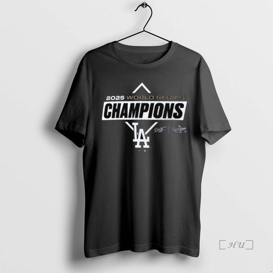 Officials Los Angeles Dodgers 2025 World Series Champions Team Logo Long Sleve