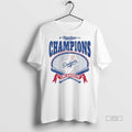 Officials Los Angeles Dodgers 2025 World Series Champions Baseball Bats Crossed Premium Tee Shirt Sweater