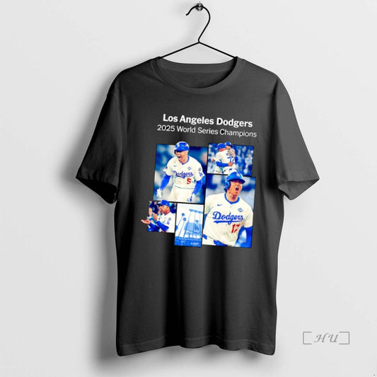 Officials Los Angeles Dodgers 2025 World Series Champions Photo Premium T Shirt Sweater