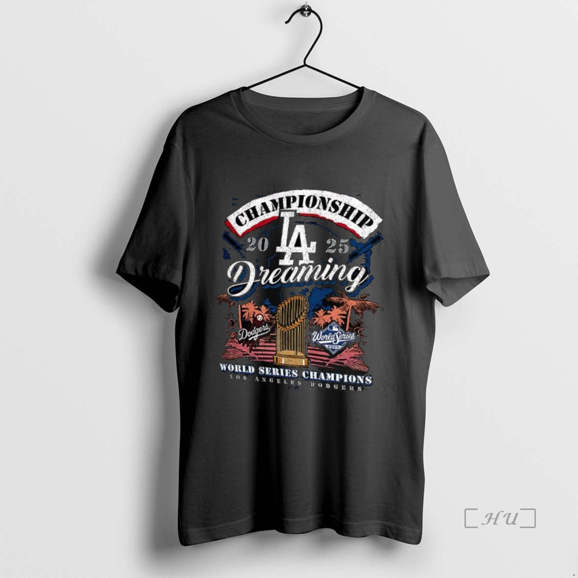 Officials Los Angeles Dodgers 2025 World Series Championship Dreaming Premium T Shirt Sweater