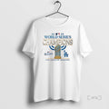 Officials Los Angeles Dodgers 2025 World Series Back To Back Champions Team Signature Double Sided