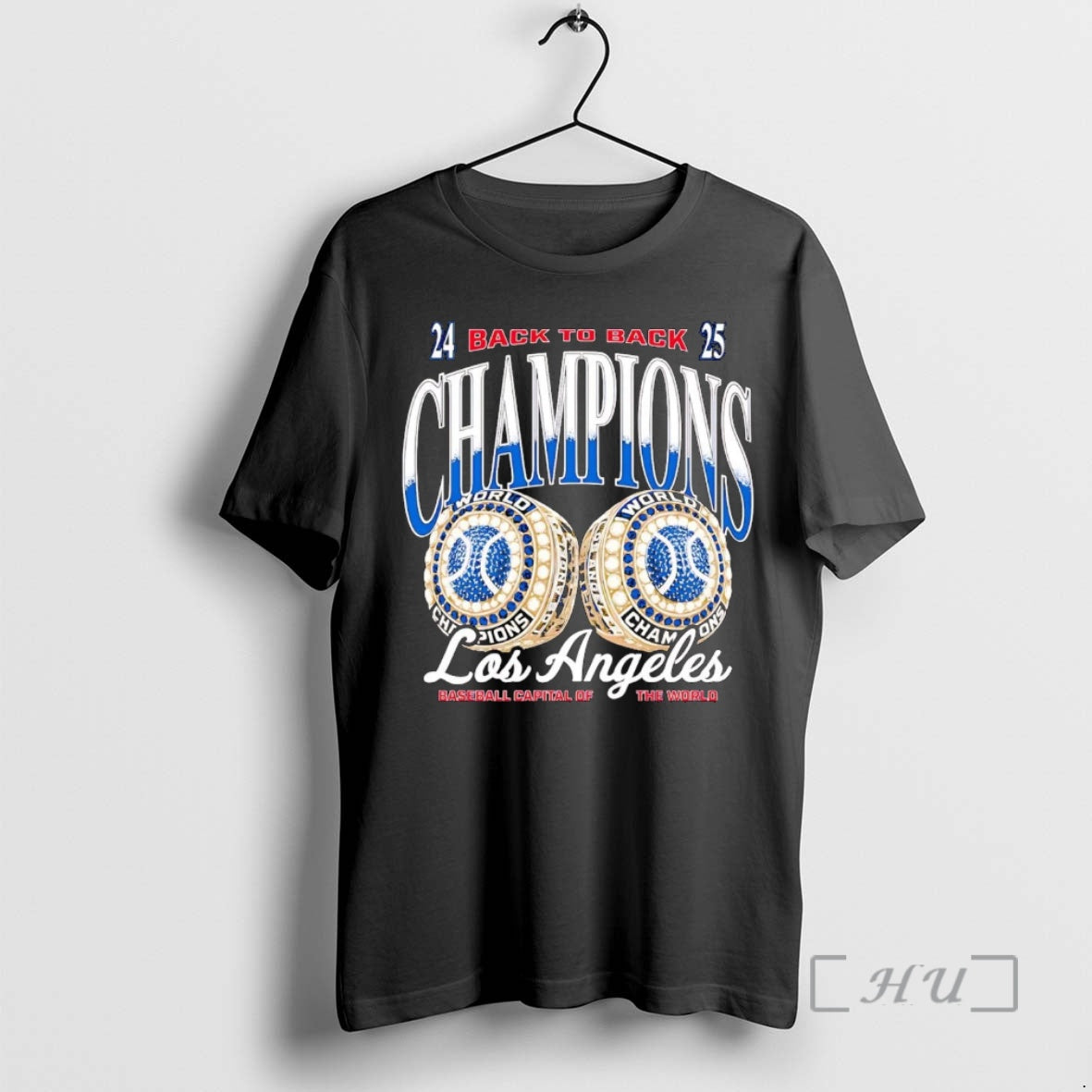 Officials Los Angeles Dodgers 2025 Back To Back Champions Capital Of The World Premium