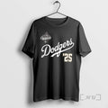 Officials Los Angeles Dodgers 24 25 World Series Champions Back To Back 2 Sided Premium