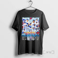 Officials Los Angeles Dodgers 24 25 World Series Champions Signatures T Shirt Sweater